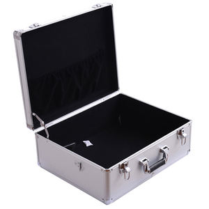 500x400x200mm Aluminum Alloy Tool Case Portable Equipment Case File Suitcase Outdoor Safety Tool <strong>Box</strong> - Product Image 2