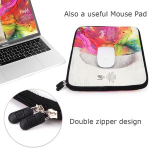 Fabriek Op Maat Mode Neopreen Laptop Hoes Tas 13 14 15 <span class=keywords><strong>Inch</strong></span> Laptop Hoes Hoes Laptop Tas - Product Image 6