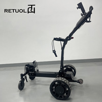 Radar à télécommande de chariot à golf de suivi automatique avec le matériel d'aluminium de batterie au lithium