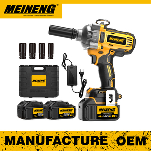 Hot bán các công cụ điện 21V <span class=keywords><strong>lithium</strong></span> có thể sạc lại pin điện không dây tác động cờ lê wifh 2 Pin - Product Image 2