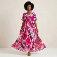 Robe de mariée traditionnelle originale du Mali pour femme, en coton respirant, imprimé parfumé, Bazin Riche africain, Boubou Dashiki