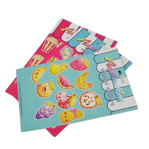 Customizable PVC Scented Promotional Stickers for Kids Various Cartoon Styles with Long-Lasting Fragrance