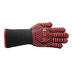 CE EN407EN388熱保護グリル800 Guantes Para Temperatura barbacoaシリコングリルオーブンバーベキューグローブ - Product Image 2