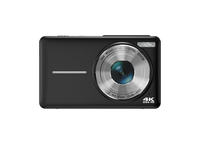 Kamera Digital Camkory untuk Anak-anak dan Pemula, Kamera Ganda 4K 64MP Point and Shoot dengan Zoom 16X Anti Goyang