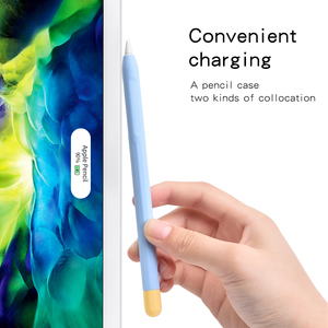 Usine pour <span class=keywords><strong>Apple</strong></span> <span class=keywords><strong>Pencil</strong></span> <span class=keywords><strong>2</strong></span> 1er <span class=keywords><strong>2</strong></span>ème étui à crayons tablette tactile stylet stylo housse de protection Portable étui en Silicone souple - Product Image 4