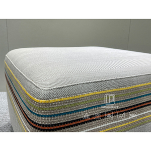 High Quality Custom Foshan Designer Favorite Bedroom Living Room Furniture White Square Fabric <b>Stools</b> & Ottomans Designer Favori - Product Image 4
