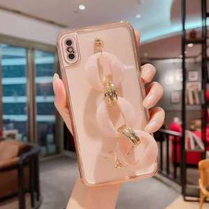 Fundas de teléfono móvil con <span class=keywords><strong>cuerda</strong></span> de mármol coreano de lujo, accesorios para <span class=keywords><strong>Iphone</strong></span> Xs Max 10 11 12 <span class=keywords><strong>13</strong></span> - Product Image 6