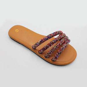 Nuovo Design Berserk Luxury diamond inlay Summer Beach scarpa Casual pantofole firmate personalizzate per donna e donna di grandi dimensioni - Product Image 3