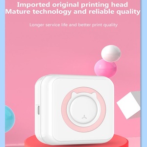 C15 미니 포켓 프린터 휴대용 Bt 무선 인스턴트 포토 프린터 지원 iOS 안드로이드 시스템 스마트 폰 인쇄 - Product Image 4