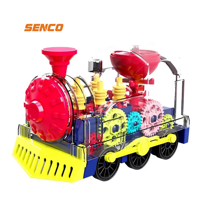 Senco – train de noël en plastique, jouet électrique pour enfants, voiture, produits de noël