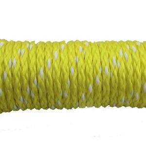 PP Hollow Braided <b>Rope</b> Tying Thread <b>Light</b> Weight Yellow PE Floating Water Ski <b>Rope</b> Anchor Line Wakeboard Sled Tow <b>Rope</b> - Product Image 3