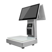 Caja Registradora Táctil Todo en Uno Licon Retail POS con Báscula Integrada, Pantalla de 15.6'' con Táctil Capacitivo de 10 Puntos, Windows 7/10