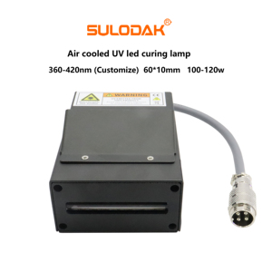 Lampe LED UV 60*10mm pour le pré-curing UV G5 G6, l'impression numérique UV, le durcissement de la colle UV électronique, l'encre de colle invisible, la colle sans ombre - Product Image 6