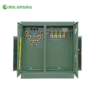 Transformador Europeo de 100 kVA, Trifásico, Tipo YB, Subestación <span class=keywords><strong>Completa</strong></span> Preinstalada, Cuarto de Distribución, Farola, Bobinado Doble de Cobre - Product Image 1