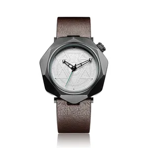 Montre à quartz étanche pour homme Montres de qualité supérieure avec bracelet en cuir Dropshipping Montre-bracelet en cuir 2023 Best Popular Luxury