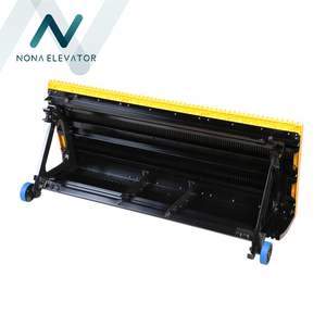 DAA26140NNP15 에스컬레이터 부품 스테인리스 스틸 에스컬레이터 스텝 노란색 플라스틱 구분선 포함 - Product Image 2