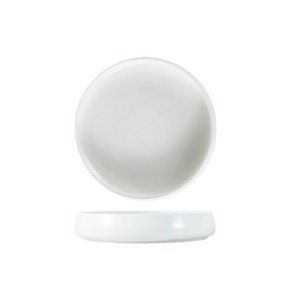 Ensemble de bols et d'assiettes en céramique de style européen, assiette ronde simple en blanc pur, <span class=keywords><strong>vaisselle</strong></span> haut de gamme pour la maison et l'hôtel - Product Image 6