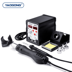Yaogong 898D, machine <span class=keywords><strong>à</strong></span> air chaud SMD deux en un, station de soudage, estacion de <span class=keywords><strong>calor</strong></span> y soldadur, <span class=keywords><strong>fer</strong></span> <span class=keywords><strong>à</strong></span> souder électrique 750 watts - Product Image 2
