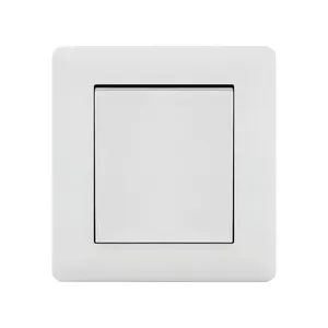 Lufi EU tiêu chuẩn 86 loại PC trắng trang trí tường 1 nhóm 1 cách tường chuyển đổi ánh sáng Ổ cắm điện xây dựng dự án