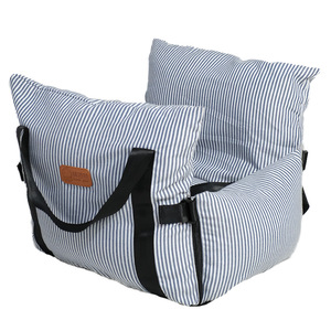 Alfombrilla extraíble para asiento de coche de perro, cama para mascotas con correa de seguridad, diseño personalizado, lavable, antideslizante, portátil para asiento trasero, bolso, sofá - Product Image 2