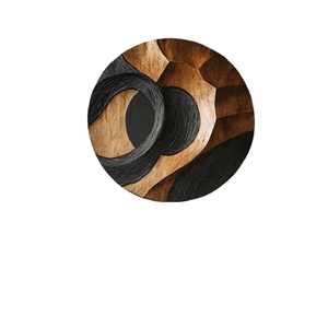 Scultura <span class=keywords><strong>da</strong></span> <span class=keywords><strong>Parete</strong></span> <span class=keywords><strong>in</strong></span> <span class=keywords><strong>Legno</strong></span> Artigianale Stile Art Déco, Opera d'Arte Unica per Anniversario, Decorazione <span class=keywords><strong>da</strong></span> <span class=keywords><strong>Parete</strong></span> con Caratteristiche Artistiche - Product Image 1