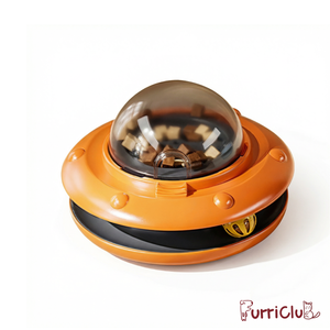 Distributeur automatique <span class=keywords><strong>de</strong></span> nourriture pour chien et chat, jouet pour l'entraînement <span class=keywords><strong>de</strong></span> l'intelligence des animaux <span class=keywords><strong>de</strong></span> compagnie avec design UFO et boule à cloche - Product Image 2