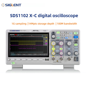 Siglent SDS1202X-C 1104X-C 1204X-C 1102X-C 200 MHz 8-Bit 1GSa/s ออสซิลโลสโคปดิจิตอล 4 ช่องสัญญาณ รับประกัน 1 ปี ผลิตในจีนแผ่นดินใหญ่ - Product Image 6