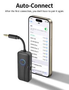 Émetteur audio sans fil BT200 <span class=keywords><strong>pour</strong></span> avion, casque TV, autoradio, récepteur <span class=keywords><strong>Bluetooth</strong></span> 6.0, adaptateur Aux - Product Image 6
