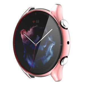 Funda protectora de pantalla completa para reloj inteligente <span class=keywords><strong>Amazfit</strong></span> <span class=keywords><strong>GTR</strong></span> <span class=keywords><strong>3</strong></span> / <span class=keywords><strong>3</strong></span> pro, carcasa suave de TPU chapada a prueba de golpes - Product Image 6
