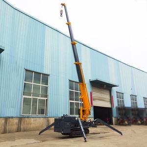 เครนแบบพกพาขนาดเล็กสำหรับ3ton เครนตีนตะขาบบนหลังคารถเครนดีเซลแขนยืดหดได้ - Product Image 6