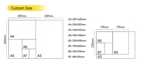 Bán buôn xoắn ốc phong cách cuộn dây máy tính xách tay A6 kích thước tùy chỉnh in logo dính kraft giấy dính máy tính xách tay nhỏ - Product Image 6