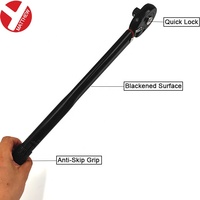 Jeu de clés dynamométriques en acier au carbone noir pour véhicules, système de mesure métrique à verrouillage rapide de type clic, qualité DIY OEM