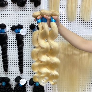 Luxefame 613 Remy Brazil Bó Sóng Sâu Mật Ong Tóc Vàng Tóc Người 13*4 Trước Nhổ Tai Thụy Sĩ Để Tai Ren Trước Đóng Cửa - Product Image 2