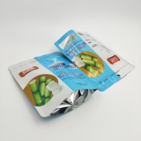 Sachets en aluminium Mylar jetables de qualité alimentaire avec impression personnalisée, à fermeture éclair thermoscellable pour l'emballage des épices/noix