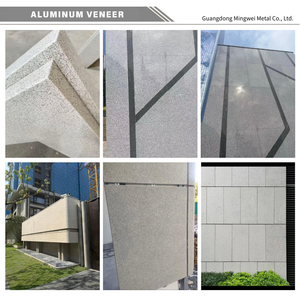 <span class=keywords><strong>2025</strong></span>プロの製造1-3mm自然石アルミニウムベニヤパネルモダンモールヴィラ外壁クラッディングファサード用 - Product Image 4