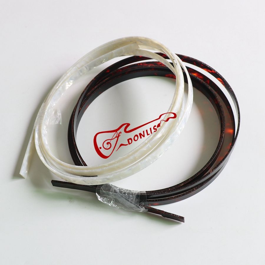 Guitar Binding Material White ABS Plastic 7 X 1mm - Foto 8