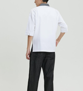 <span class=keywords><strong>Abiti</strong></span> <span class=keywords><strong>da</strong></span> <span class=keywords><strong>lavoro</strong></span> a maniche lunghe in stile sudcoreano per uomini e donne set estivi in stile giapponese per uniformi <span class=keywords><strong>da</strong></span> cucina <span class=keywords><strong>da</strong></span> ristorante e <span class=keywords><strong>Bar</strong></span> - Product Image 3