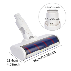 Tête de brosse électrique, brosse à rouleaux pour <span class=keywords><strong>aspirateur</strong></span> <span class=keywords><strong>Xiaomi</strong></span> Dream V8/G9/V9B/V9P/<span class=keywords><strong>V10</strong></span>/V11/K10/G10/1C, accessoires - Product Image 2
