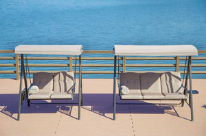 Sedia a Dondolo Panama per Esterni, <span class=keywords><strong>Altalena</strong></span> da <span class=keywords><strong>Giardino</strong></span> - Product Image 4