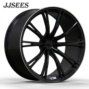 JJSEES Nouvelles jantes en alliage de haute qualité à 5 trous pour Audi A5/A7/C6 <span class=keywords><strong>4f</strong></span> 17-22 pouces 5x112 PCD Jantes de voiture pour Maybach S480 S580 - Product Image 1