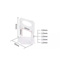Niveleur de Carrelage Céramique Moderne, Dispositif de Nivellement Durable et Étanche pour la Pose de Carrelages Muraux et de Sol, Outil Auxiliaire de Croisement pour la Pose de Carreaux