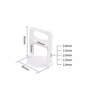 Nhựa Trắng Trong Suốt Tái Sử Dụng San Lấp Mặt Bằng Hệ Thống Spacer Nêm Gạch - Product Image 4