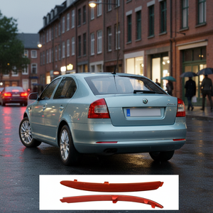 Reflector de parachoques trasero lado izquierdo para compatible con Skoda Octavia 2004-2013 OEM 1Z0945105 - Product Image 3