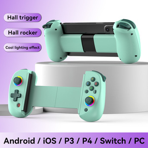 Poignée extensible pour tablettes et téléphones Android/iOS, double effet Hall, vibration sans fil, pour interface TYPE-C, matériau ABS, <span class=keywords><strong>Elite</strong></span> - Product Image 3