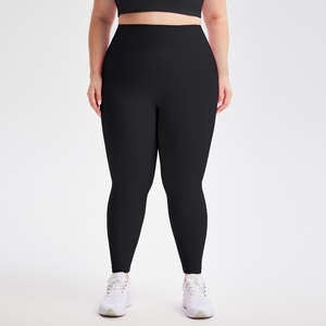 Pantalons de yoga pour femmes, taille plus, effet <span class=keywords><strong>ventre</strong></span> <span class=keywords><strong>plat</strong></span> et lifting des fesses, leggings à haute élasticité, respirants, séchage rapide - Product Image 6