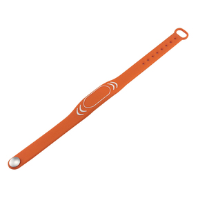Bracelet RFID en silicone souple, taille bébé, avec logo couleur personnalisé, NFC NTAG 213, pour événements et identification (vente en gros) - Product Image 4