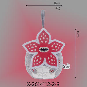 CPC <span class=keywords><strong>CE</strong></span>, el Más Vendido, <span class=keywords><strong>Stranger</strong></span> <span class=keywords><strong>Things</strong></span>, Demogorgon, Muñeco de Peluche de Flor de Terror, Juguete Periférico de Película, Llavero de Peluche, Regalo, Venta al por Mayor de Fábrica - Product Image 5
