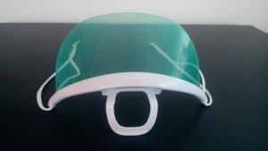 قناع بلاستيكي للنظافة لطاقم تقديم الطعام قناع بلاستيكي للحيوان الأليف قناع شفاف مضاد للعاب قناع بلاستيكي للأذن المعلقة - Product Image 5