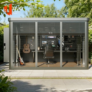 Oficina Prefabricada Modular para Patio Trasero, Estudio, Oficina Inteligente, Espacio de <span class=keywords><strong>Trabajo</strong></span> Personalizado para <span class=keywords><strong>Trabajo</strong></span> Remoto - Product Image 1