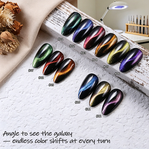 HEMA Free 5D Galaxy Cat Eye Gel <b>Nails</b> Polish High Quality <b>Nail</b> Polish <b>Set</b> for Salon DIY Gel Polish Custom KG Wholesale - Product Image 6